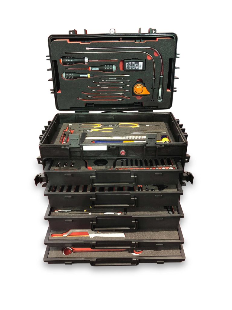 Red Box Rbi Tdr Aircraft Mechanic Hand Carry Tool Kit Imperial