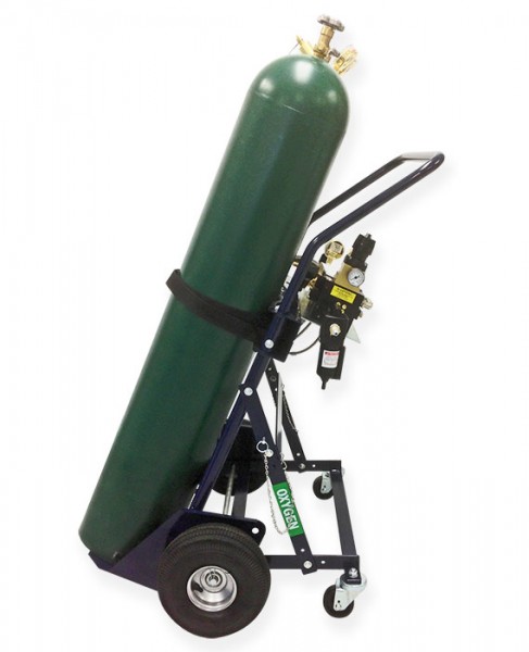 Aero 2-bottle Oxygen Service Handcart Complete (hangar) – Aero Specialties